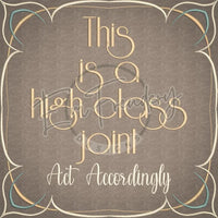 High-Class Joint 10.00 X 9.99 (254mm X 253.7mm)