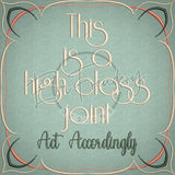 High-Class Joint 7.80 X 7.79 (198.1mm X 197.9mm)