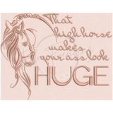 High Horse 4.93 X 6.33