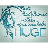 High Horse 6.11 X 7.85