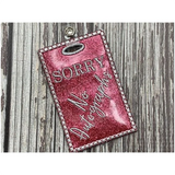 Id/Badge Holder - No Autographs