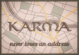 Karma Address Applique 6.24 X 8.84