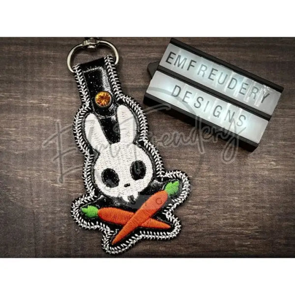 Keychain - Bunny Skull & Bonz