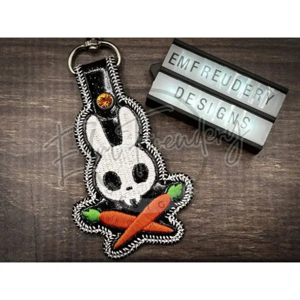 Keychain - Bunny Skull & Bonz