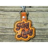 Keychain - Foxy Lady