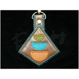 Keychain - Mid-Century Modern