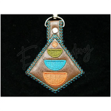 Keychain - Mid-Century Modern