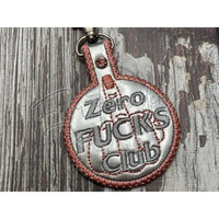 Keychain - Zero Fucks Club