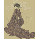 Kimono Girl 12.57 X 10.00
