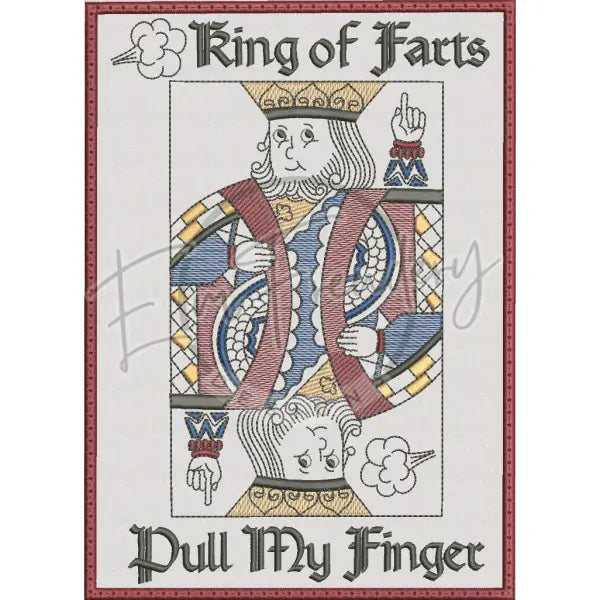 King Of Farts 10.69 X 7.69