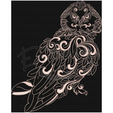 Leafy Owl 13.80 X 11.17