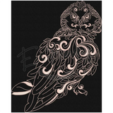 Leafy Owl 13.80 X 11.17