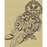 Leafy Owl 6.23 X 5.04