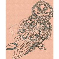 Leafy Owl 9.46 X 7.67