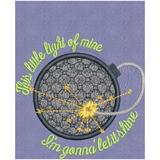 Little Light Applique Design 3.77 X 3.88