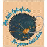 Little Light Applique Design 6.10 X 6.28