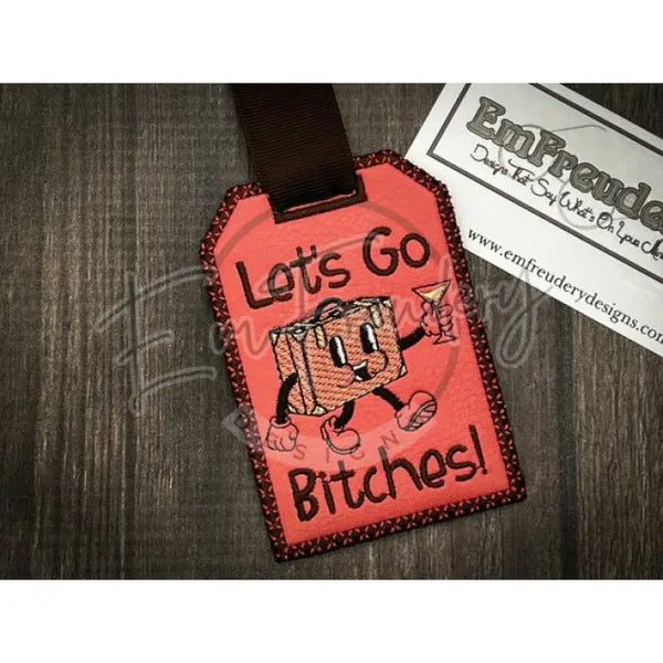 Luggage Tag - Let’s Go!