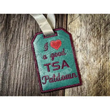 Luggage Tag - Tsa Patdown