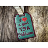 Luggage Tag - Tsa Patdown