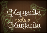 Mamacita Margarita 7.69 X 10.99 (195.3mm X 279.1mm)