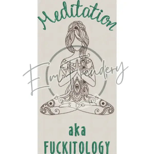 Meditation - Fuckitology 6X10