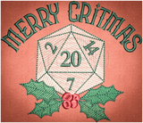 Merry Critmas 4.34 X 5.05 (110.2mm X 128.3mm)