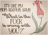 Mom-ism #9 4.93 X 6.91 (125.2mm X 175.5mm)