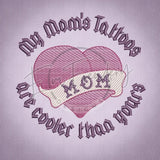 Mom’s Tattoos 3.76 X 3.87 (95.5mm X 98.3mm)
