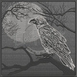 Moonlit Raven 7.69 X 7.68