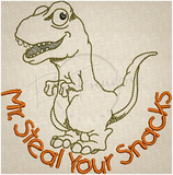 Mr. Steal Your Snacks 4.94 X 4.87 (125.5mm X 123.7mm)