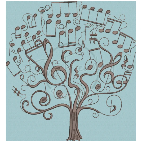 Musical Tree – EmFreudery Designs