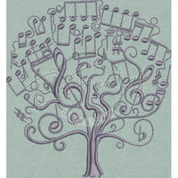 Musical Tree 5.31 X 4.92