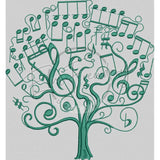 Musical Tree 8.28 X 7.68