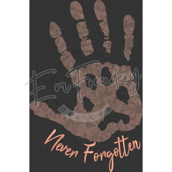 Never Forgotten 15.00 X 9.88