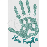 Never Forgotten 3.86 X 2.54