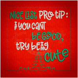 Nice List Tip 3.90 X 3.90 (99.1mm X 99.1mm)