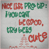 Nice List Tip 5.04 X 5.04 (128mm X 128mm)