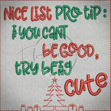 Nice List Tip 5.04 X 5.04 (128mm X 128mm)