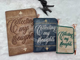 Notebook Cover - Collecting My Thoughts