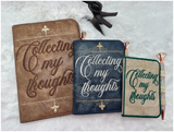 Notebook Cover - Collecting My Thoughts