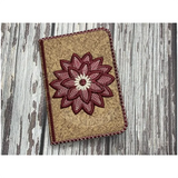 Notebook Cover - Flower 5.01 X 7.05