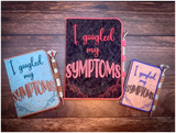 Notebook Cover - Googled