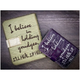 Notebook Cover - Grudges