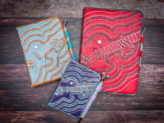 Notebook Cover - Guitar Player