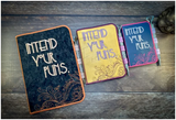 Notebook Cover - Intend Your Puns