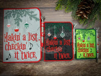 Notebook Cover - Makin’ A List