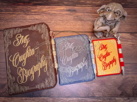 Notebook Cover - OughtaBiography