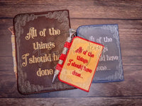 Notebook Cover - OughtaBiography