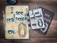 Notebook Cover - Real People