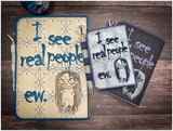 Notebook Cover - Real People